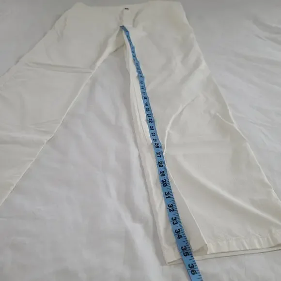 Armani Collezioni Pants Mens Size 38 Tall 35 inseam Off White NEW $285